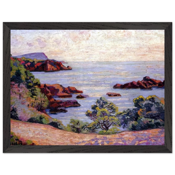 Paysage du Midi - 1905 by Armand Guillaumin — Framed art print at Zephyeer