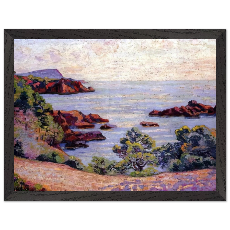 Paysage du Midi - 1905 by Armand Guillaumin — Framed art print at Zephyeer