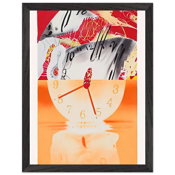 Hole in the Center of the Clock by James Rosenquist — Framed art print at Zephyeer