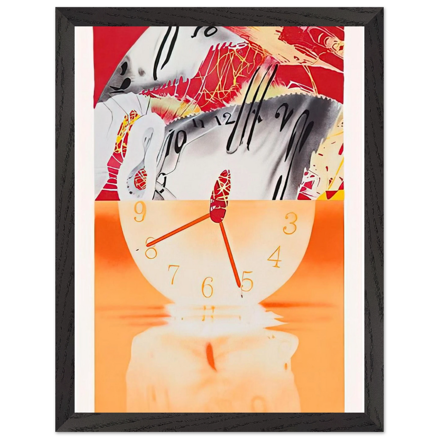Hole in the Center of the Clock by James Rosenquist — Framed art print at Zephyeer