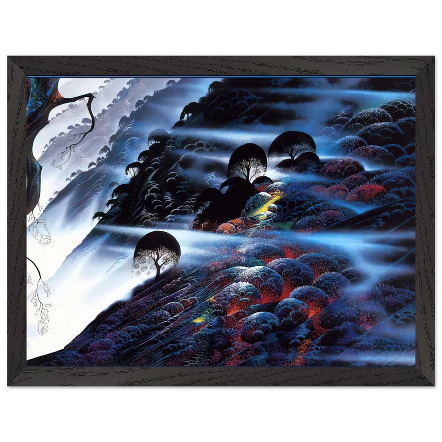 Blue Light by Eyvind Earle — Framed art print at Zephyeer