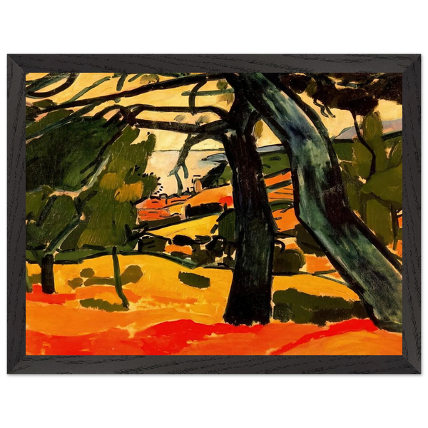 LANDSCAPE 1907 1 by Andre Derain — Framed art print at Zephyeer