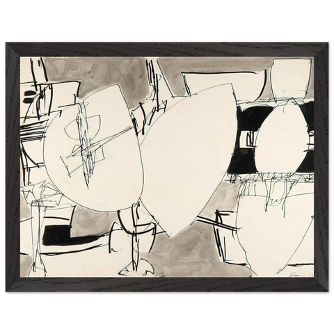 Inner Space - 1952 by Gene Davis — Framed art print at Zephyeer