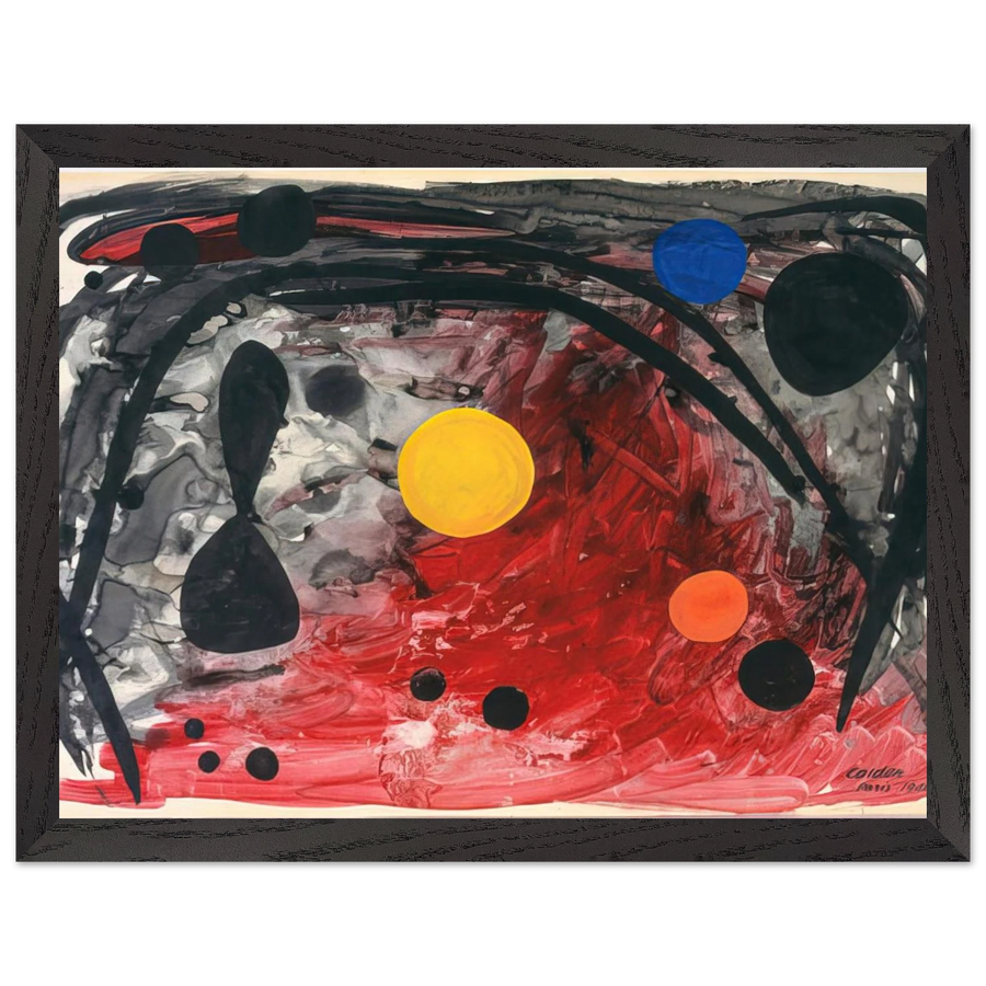 UNTITLED 1946 by Alexander Calder — Framed art print at Zephyeer