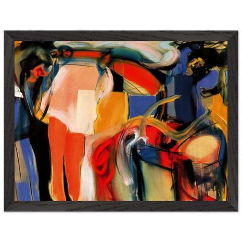 Autobiography - Abstract Expressionism by Miriam Schapiro — Framed art print at Zephyeer