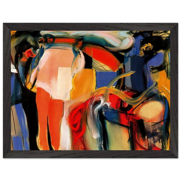 Autobiography - Abstract Expressionism by Miriam Schapiro — Framed art print at Zephyeer