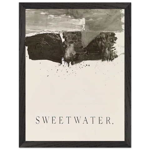 SWEETWATER 1959 by Edward Ruscha — Framed art print at Zephyeer