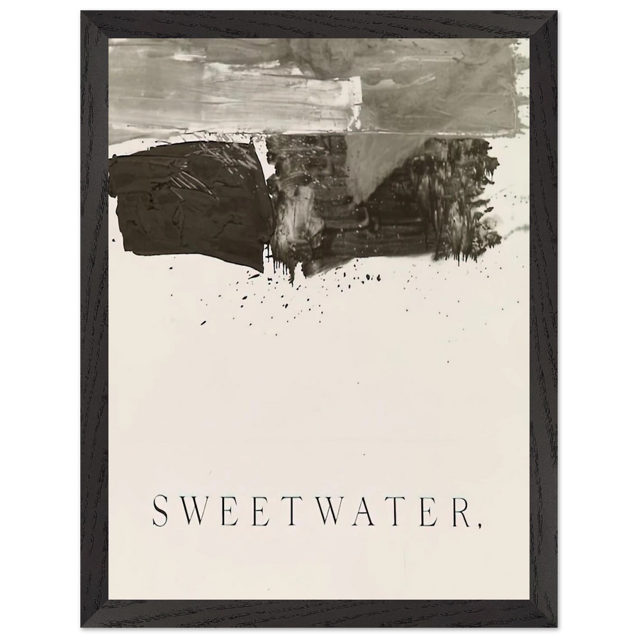 SWEETWATER 1959 by Edward Ruscha — Framed art print at Zephyeer