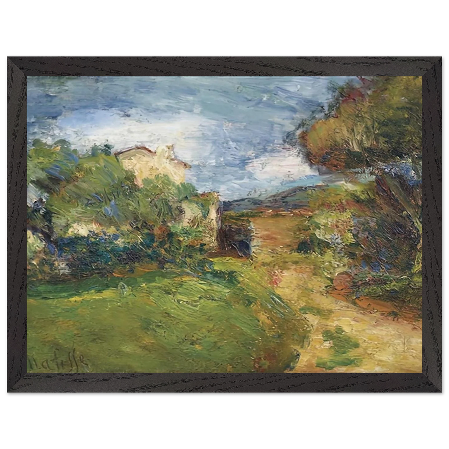 PETIT PAYSAGE CORSE 1898 by Henri Matisse — Framed art print at Zephyeer