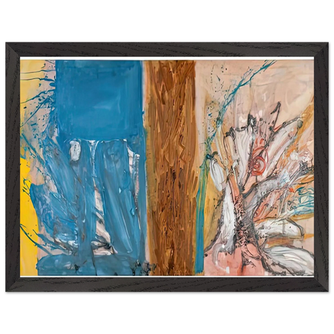 The Façade, 1954- by Helen Frankenthaler — Framed art print at Zephyeer