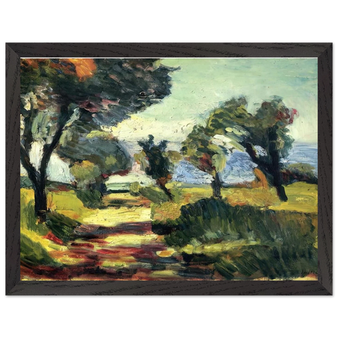 OLIVE TREES 1898 by Henri Matisse — Framed art print at Zephyeer