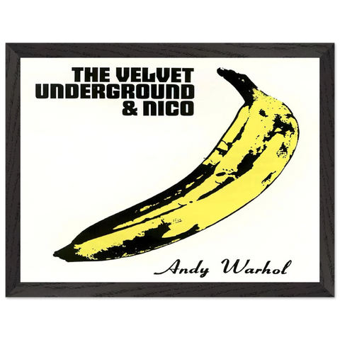 Velvet Underground & Nico by Andy Warhol — Framed art print at Zephyeer