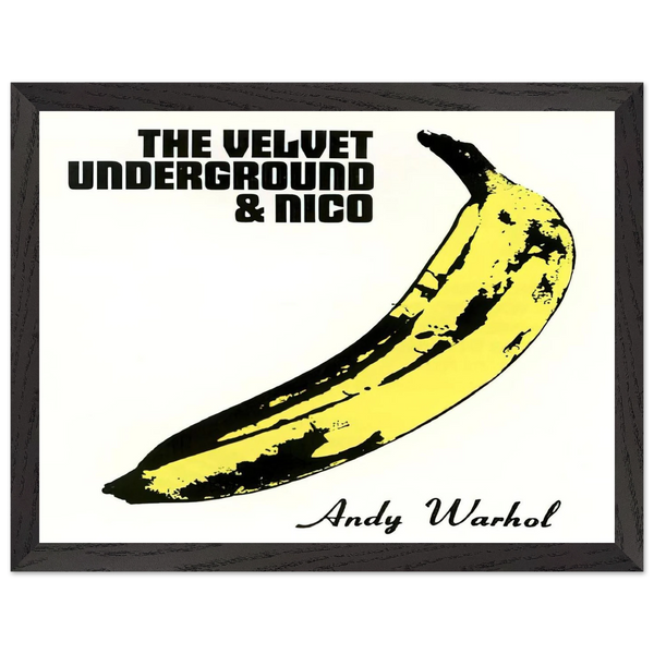 Velvet Underground & Nico by Andy Warhol — Framed art print at Zephyeer