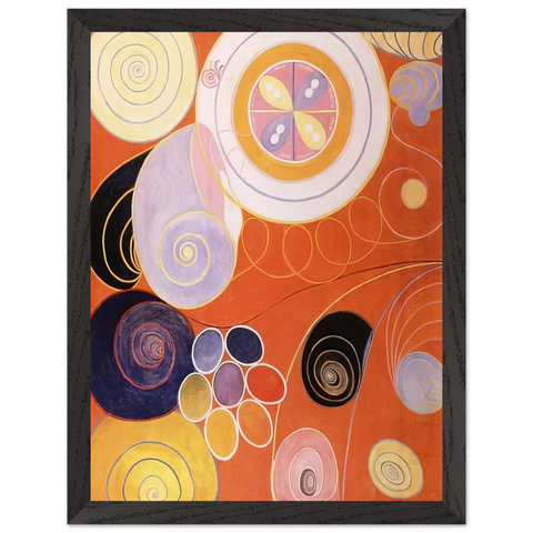 THEY TENS MAINSTAY IV 1907 by Hilma af Klint — Framed art print at Zephyeer