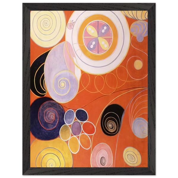 THEY TENS MAINSTAY IV 1907 by Hilma af Klint — Framed art print at Zephyeer