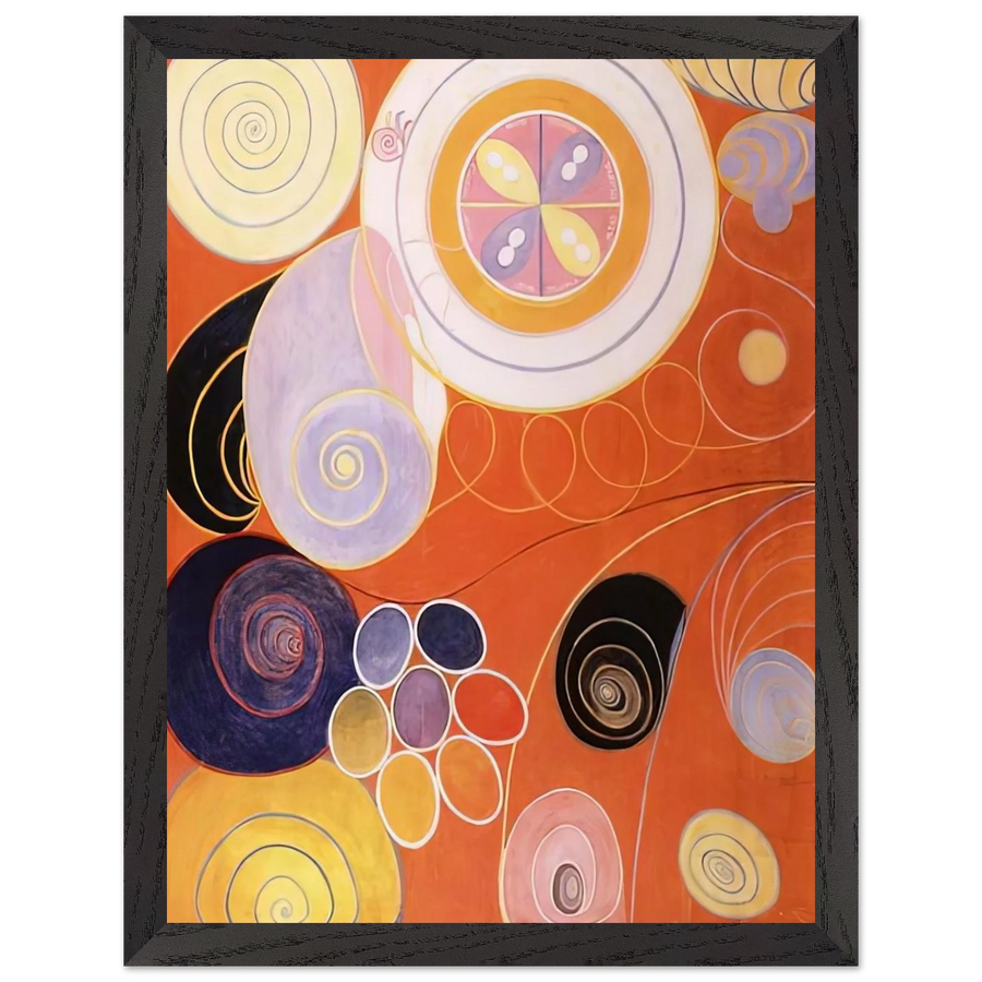 THEY TENS MAINSTAY IV 1907 by Hilma af Klint — Framed art print at Zephyeer