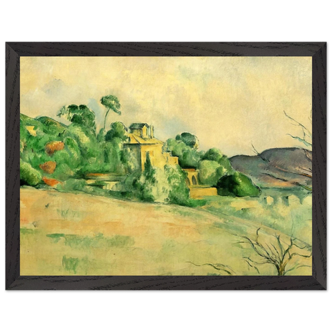 Landscape at Midday by Paul Cézanne — Framed art print at Zephyeer