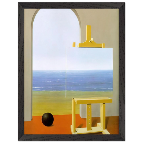 THE HUMAN CONDITION 1935 by Rene Magritte — Framed art print at Zephyeer