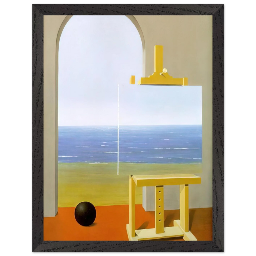 THE HUMAN CONDITION 1935 by Rene Magritte — Framed art print at Zephyeer