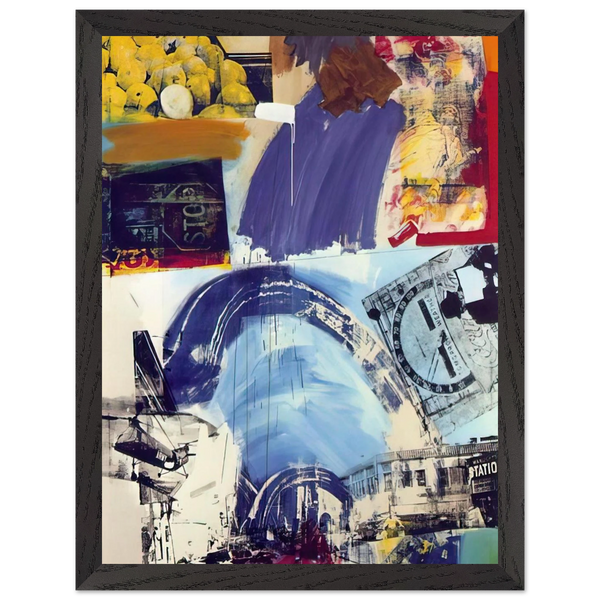 HARBOR by Robert Rauschenberg — Framed art print at Zephyeer