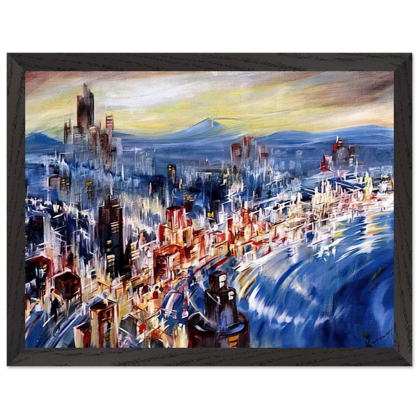 Built for the Future by Konrad Zuse — Framed art print at Zephyeer