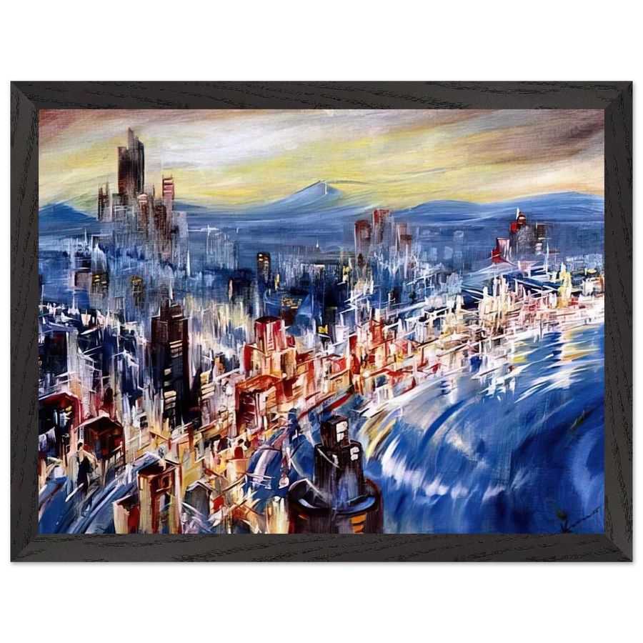 Built for the Future by Konrad Zuse — Framed art print at Zephyeer