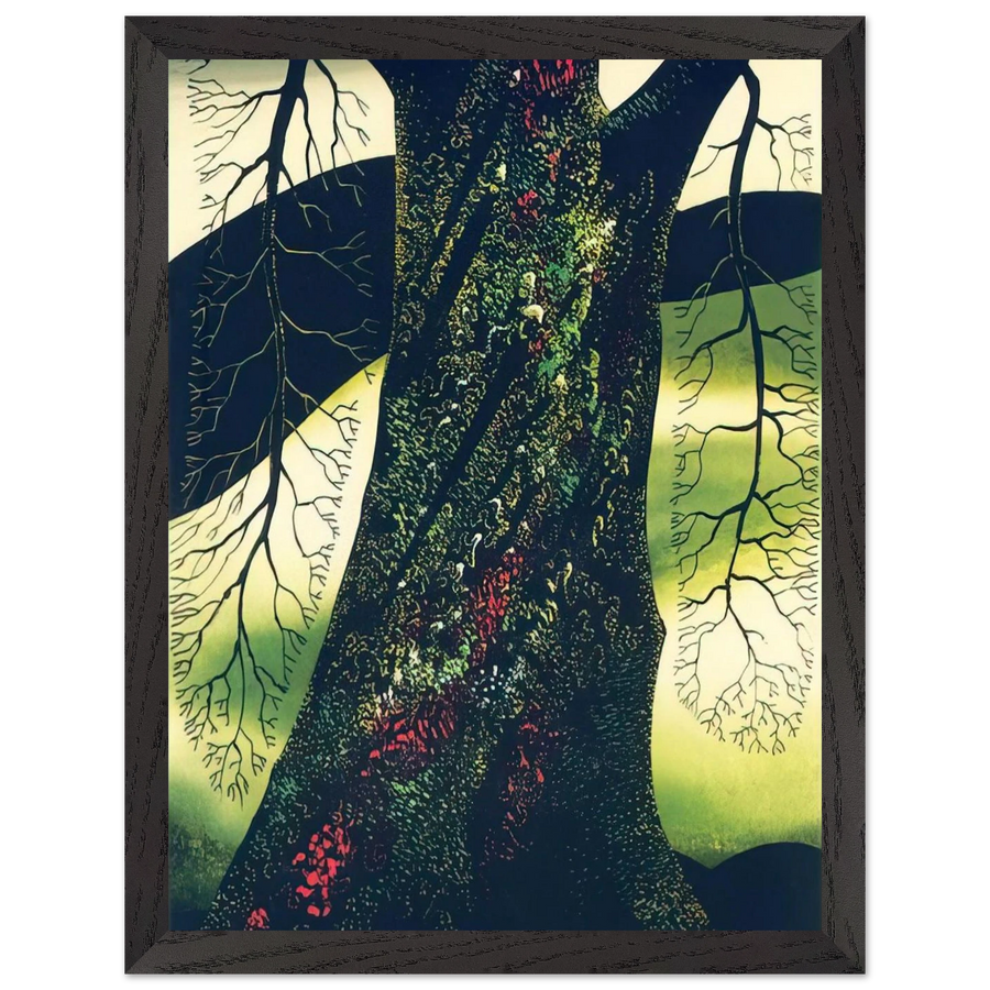 Oak Tree by Eyvind Earle — Framed art print at Zephyeer