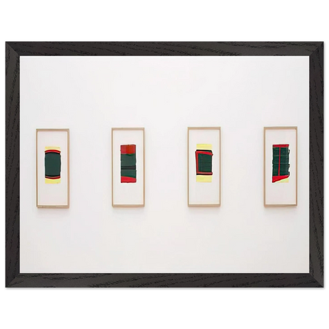 Ohne Titel für Thordes - 1976 by Blinky Palermo — Framed art print at Zephyeer