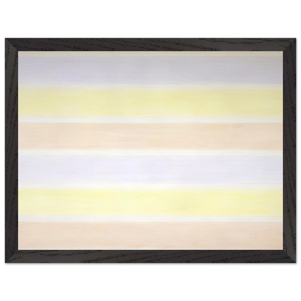 Untitled #6 by Agnes Martin — Framed art print at Zephyeer