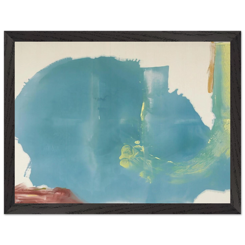 Where Necessary - 1977 by Helen Frankenthaler — Framed art print at Zephyeer