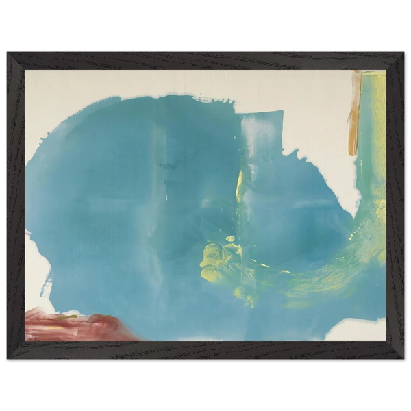 Where Necessary - 1977 by Helen Frankenthaler — Framed art print at Zephyeer