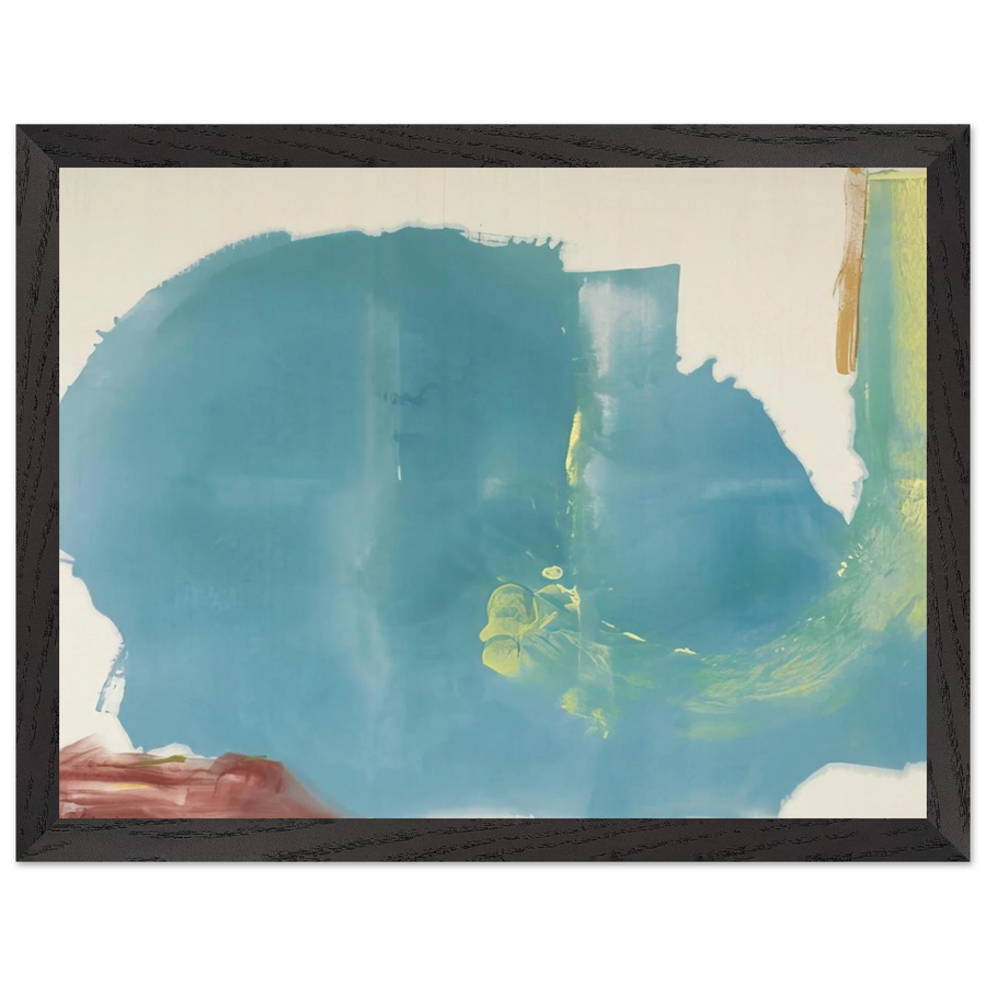 Where Necessary - 1977 by Helen Frankenthaler — Framed art print at Zephyeer