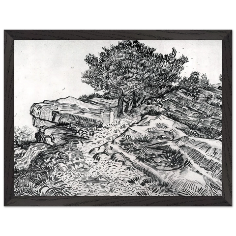 Montmajour by Vincent van Gogh — Framed art print at Zephyeer