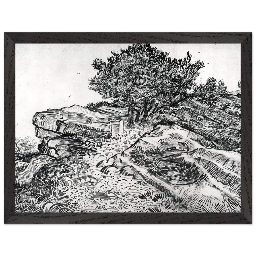 Montmajour by Vincent van Gogh — Framed art print at Zephyeer