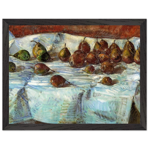 Winter Sickle Pears by Childe Hassam — Framed art print at Zephyeer