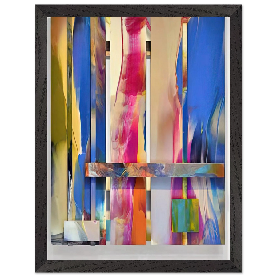 Wide by Sam Gilliam — Framed art print at Zephyeer