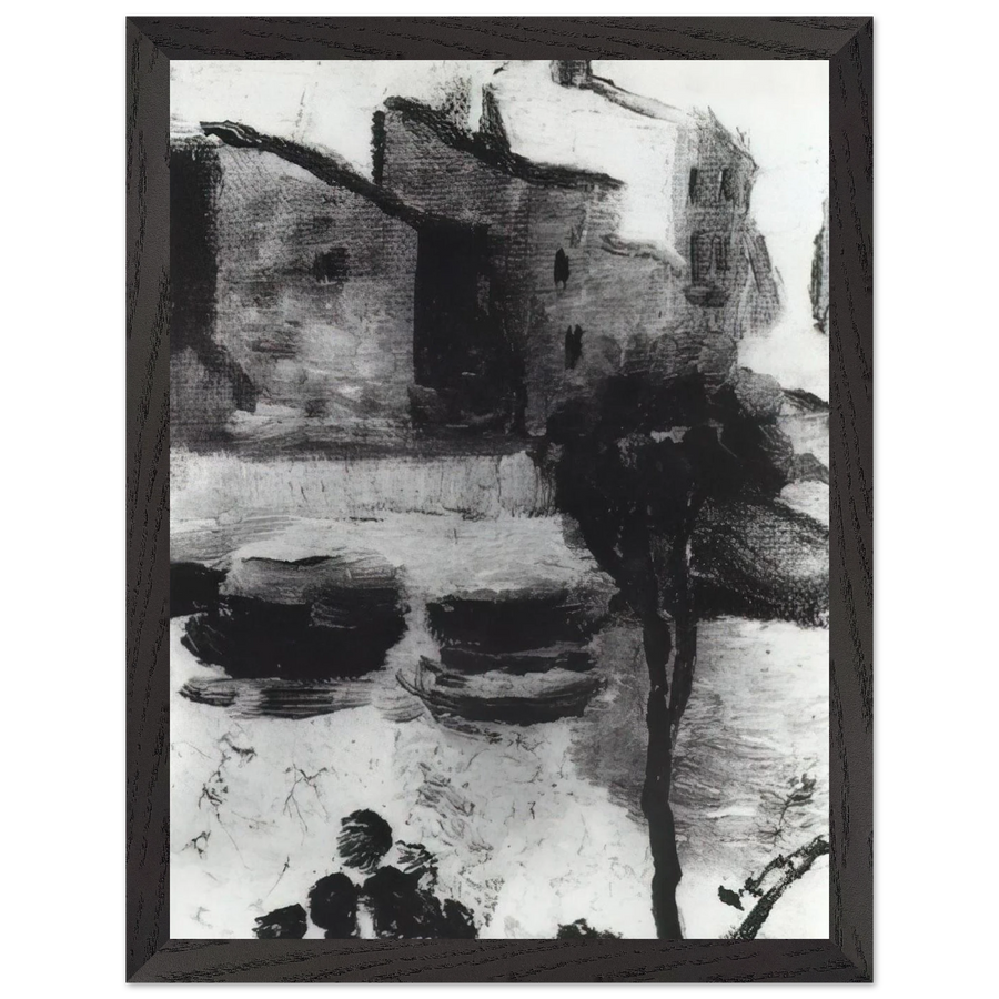 LLANE BEACH CADAQUES by Salvador Dali — Framed art print at Zephyeer