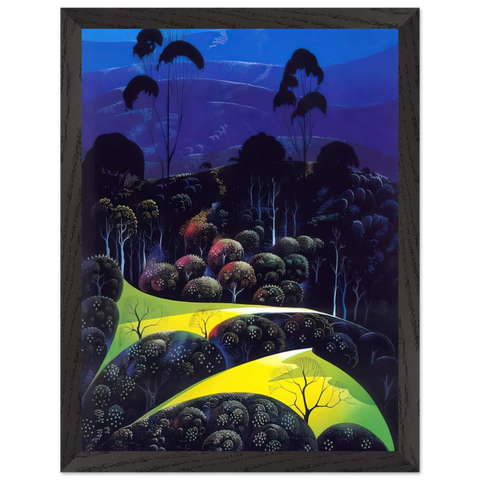 Inland from the Sea by Eyvind Earle — Framed art print at Zephyeer
