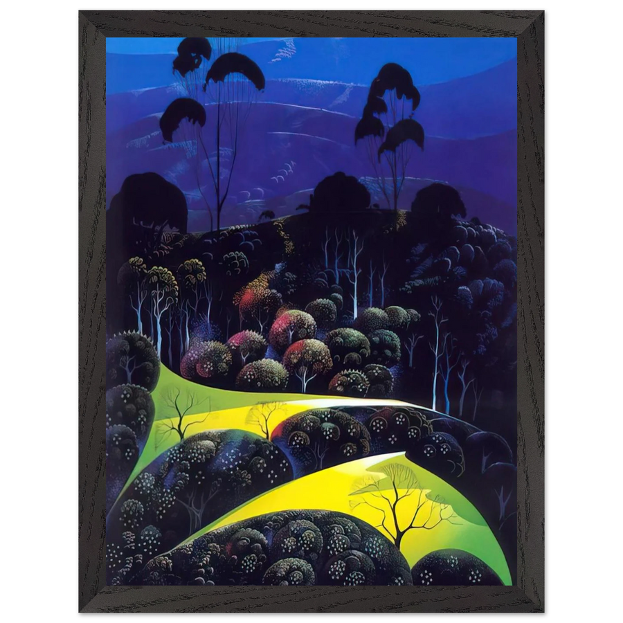 Inland from the Sea by Eyvind Earle — Framed art print at Zephyeer