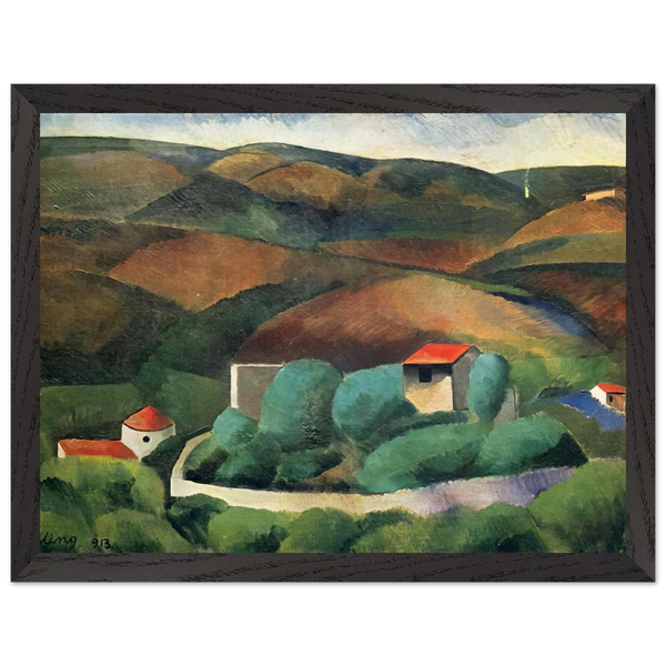 NOT IDENTIFIED 1913 by Moise Kisling — Framed art print at Zephyeer