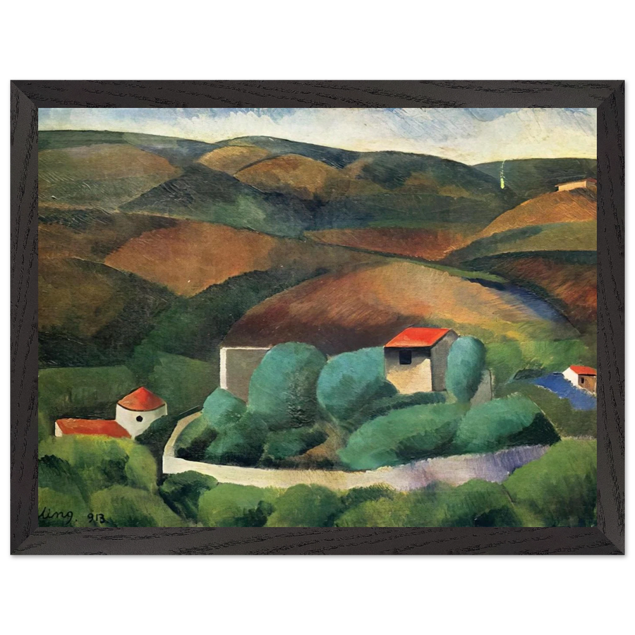 NOT IDENTIFIED 1913 by Moise Kisling — Framed art print at Zephyeer
