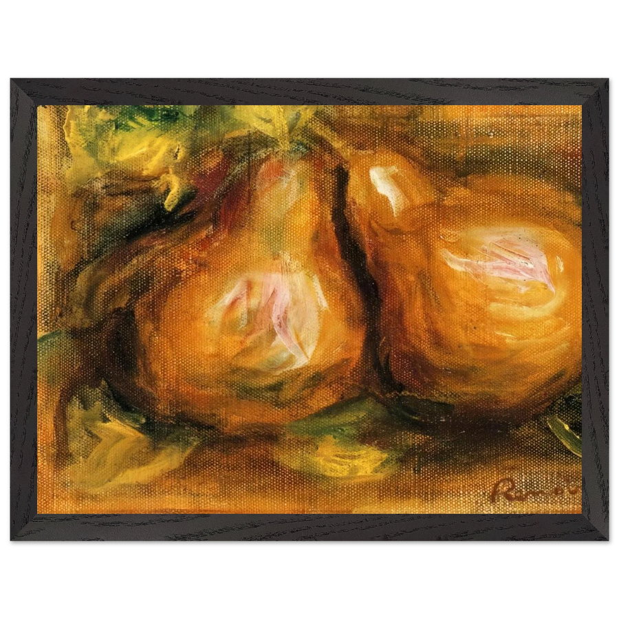 Pears by Pierre-Auguste Renoir — Framed art print at Zephyeer