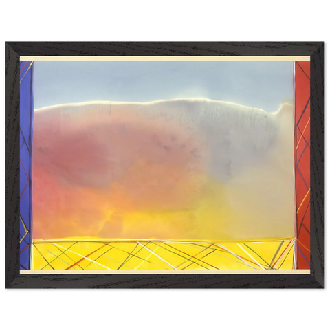 Winds Of Samoa - 1988 by Ronnie Landfield — Framed art print at Zephyeer