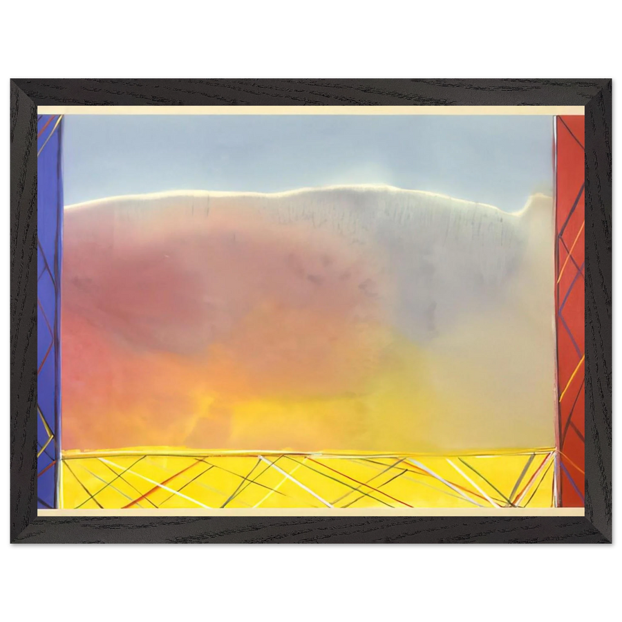 Winds Of Samoa - 1988 by Ronnie Landfield — Framed art print at Zephyeer