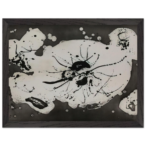 Black Smudge by Sam Francis — Framed art print at Zephyeer