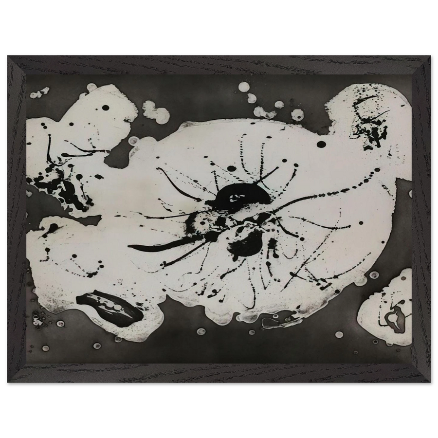 Black Smudge by Sam Francis — Framed art print at Zephyeer