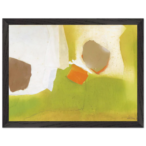 THE GARDEN 1984 by Esteban Vicente — Framed art print at Zephyeer