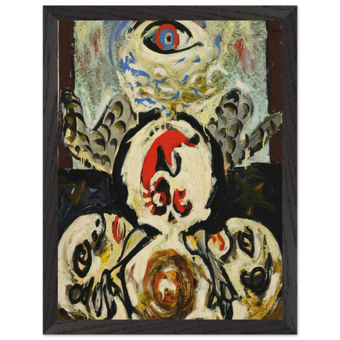BIRD 1941 by Jackson Pollock — Framed art print at Zephyeer