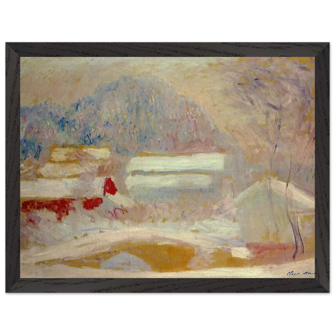 Norwegian Landscape, Sandviken by Claude Monet — Framed art print at Zephyeer