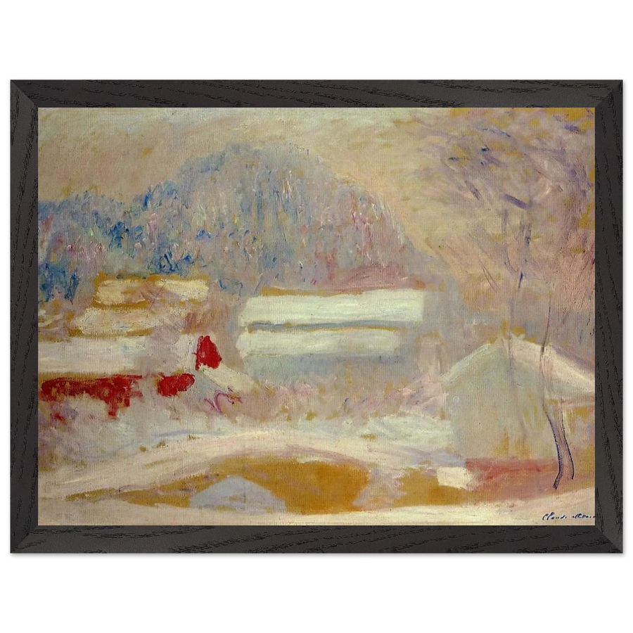 Norwegian Landscape, Sandviken by Claude Monet — Framed art print at Zephyeer